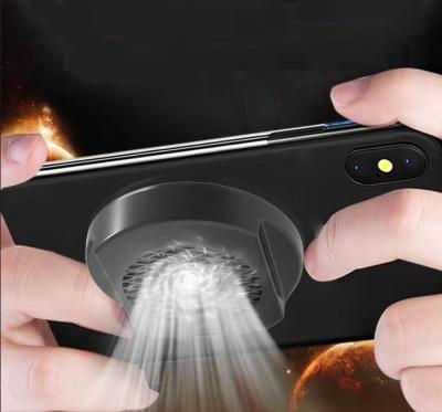 China ERGONOMIC Universal Mobile Phone Cooler Fan Heatsink Grip Gaming Pad Smart Phone Holder for sale