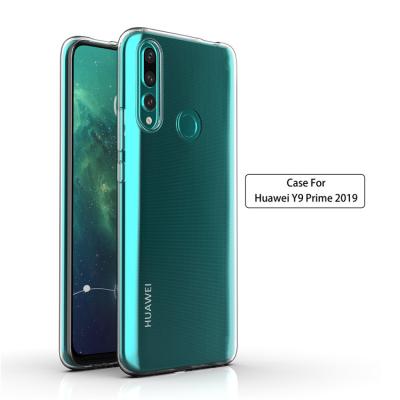 China Full Curve Ultra Thin 360 Degree Full Anti Shockproof Clear Tpu Case For Huawei Y9 Prime 2019 for sale