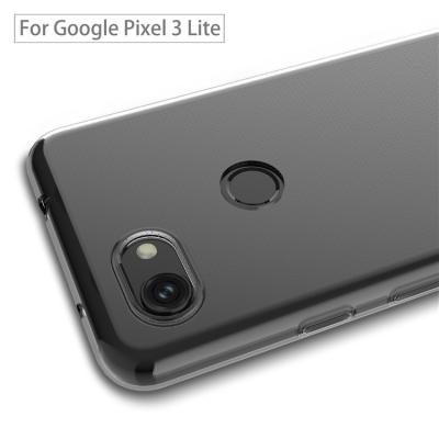 China Ultra Thin Full Curve TPU Cell Phone Case Factory For Google Pixel 3XL lite Case, Free Sample Plastic Cell Phone Case for sale