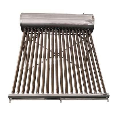 China Hotel High Quality Unpressurized Solar Water Heater For Household for sale