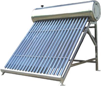 China Hotel Vacuum Tubes Solar Unpressurized Solar Water Heater for sale