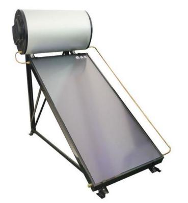 China Hotel Hot Sales Integrated Pressure Flat Panels Solar Water Heater With Pressure Relief Valve for sale