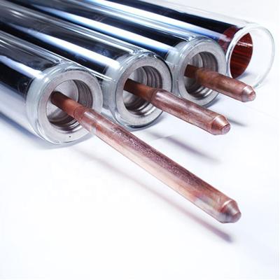 China Hotel High Pressurized Water Heater Solar Evacuated Heat Pipe Solar Tubes for sale