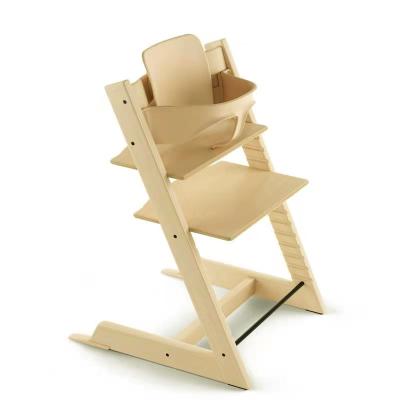 China Safety Comfortable Baby Dining Chair Growth Chair Baby Dining Chair Solid Wood Nordic Children's Infant Stool High Eating Chair Lift for sale