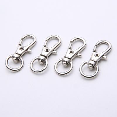 China Wholesale 30mm Lobster Buckle Zinc Alloy Daily Lobster Buckle Alloy Key Chain Alloy Key Chain for sale