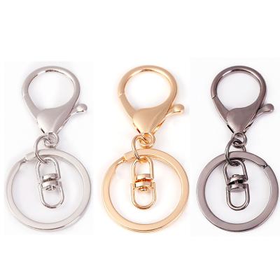 China 20201 Easy Buckle Lobster Bag Keyring DIY Key Ring Oil Seal Color Metal Key Chain Pendant Jewelry Accessories for sale