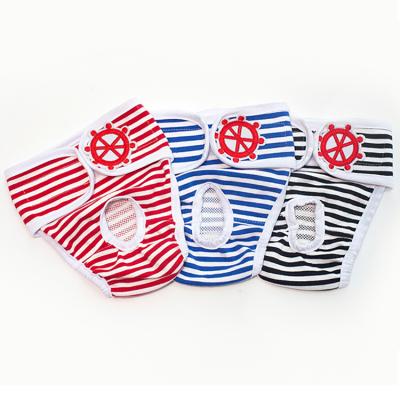 China Reusable Washable Soft Cotton Diaper Dogs Pet Diaper Dogs Belly Band Material Pants For Dogs Pets for sale