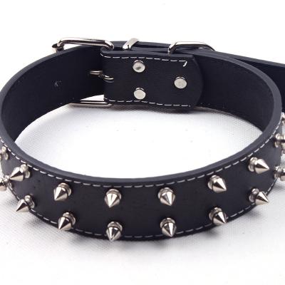 China Viable Studded Pet Cat Collar Luxury Fashion Multiple Color Studded Pet Collar for sale