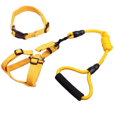 China Stocked High Quality Easy Walk Harness And Small Dog Leash Set For Puppy Pet for sale