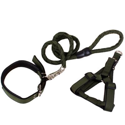 China Wholesale Hot Style Dog Leash Dog Breast Strap Harness Stocked Thoughtful Pet Leash Harness Set for sale