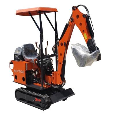 China New hotels cheap crawler mini excavator for sale automatic hydraulic excavator HFT08 for sale