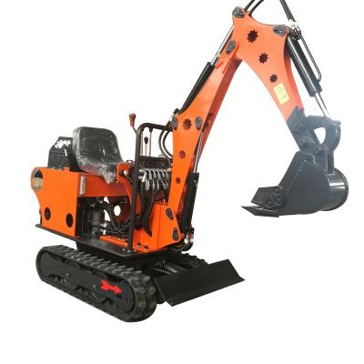 China Hotels 0.8 Ton Crawler Excavator Mini Digger Tractor Earthmoving Machinery for sale