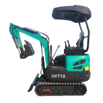 China Hotels Mini Excavator 1.8 Ton Crawler Excavator 1.8 Ton Mini Excavator for sale