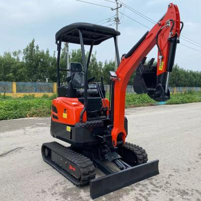 China Hotels 2 Ton Zero Tail Mini Excavator Digger With Swing Boom for sale