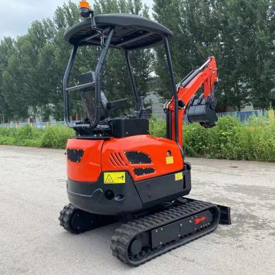 China China Hotels Excavator Sales 2 Ton Mini Diggers With Zero Tail for sale