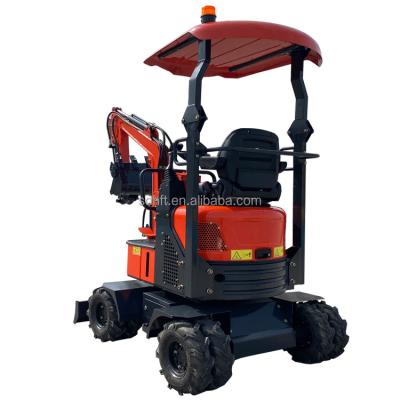 China Hotels HFT12W Mini Excavator 1.2t Mini Diggers Mini Backhoe Mini Diggers for sale