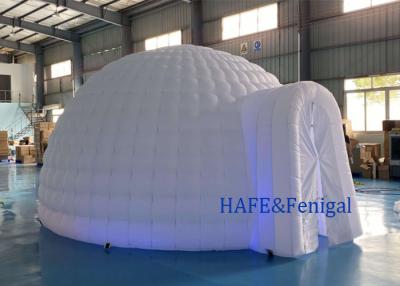 Chine Tente gonflable géante avec lumière LED Tente gonflable igloo dome maison pour la publicité Expositions promotionnelles à vendre