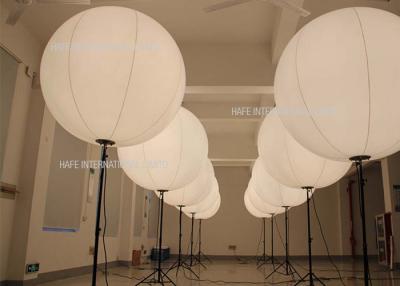 China Moon Balloon Inflatable Tripod Led Lights For Wedding Reception Custom Logo Printed for sale