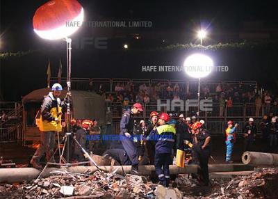 China Protección civil telescópica de las luces de seguridad del soporte del trípode funcional multi de la emergencia 400W en venta