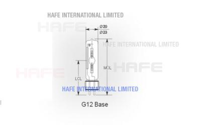 China Fuente de luz del rescate de la lámpara del globo del sitio de trabajo de la calle del haluro del metal 3200 - 4200 K en venta