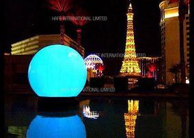 Cina Pallone di acqua d'accensione gonfiabile gigante di galleggiamento del LED 480W per il concerto/pubblicità in vendita