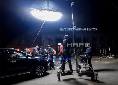 China HMI Lighting Sourse Helium Filled Lighting Balloons Floating In Air For Film TV Shooting for sale