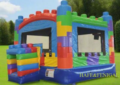 China Customized Inflatable Blocks Bounce House For Family Use And Rental Business for sale