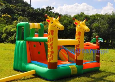 China Niños Salto Castillo Inflables Jardín de Trampolín Actividad de tobogán seco Casa de salto Combinación Castillo de salto en venta