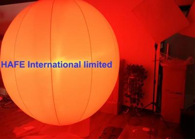 Cina palloni a cristallo di illuminazione di 1.3M della sfera gonfiabile 2M della decorazione con la scatola DMX512 in vendita