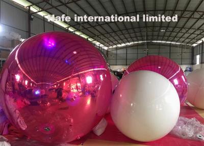 China Large Reflective Advertising Inflatable Mirror Balloon For Indoor Christmas Decoration for sale