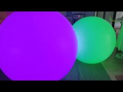 Tap-to-Change-Color LED RGB Interactive Balloon Light For Throwing At Concerts