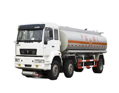 China The Cheapest Price Sinotruk Howo Carbon Steel 20000 Liters Diesel Fuel Tanker Truck Capacity Carrier Diesel Fuel Tanker Truck For Sale for sale