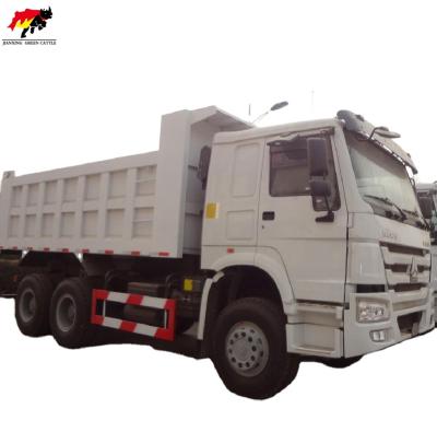 China Sinotruk Manufacture Cheapest Price 6x4 Howo 371hp Tipper Dump Truck For Fabric Sale for sale