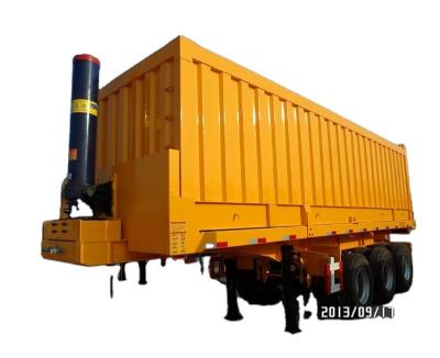 China High Quality 3 Axle Dump Semi Trailer 60 Ton Capacity Semi Truck and Dump Truck Trailer for Africa for sale