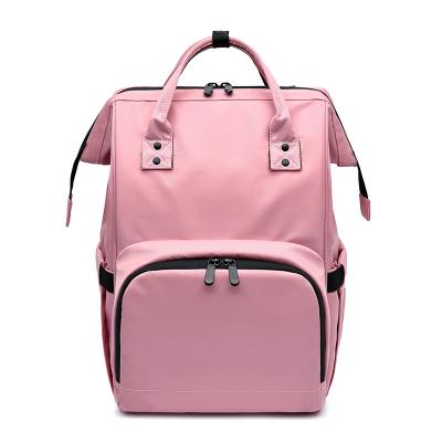 China Large capacity anti-theft multifunctional waterproof mom newcomer backpack baby diaper adult bag for sale