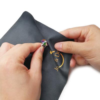 China Viable Microfiber Cleaning Cloth For Jewelry Sensitive Surface for sale