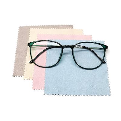 China Custom Screen Printed LOGO Microfiber Camera Cleaning Cloth Eye Glass Lens Cloth for sale