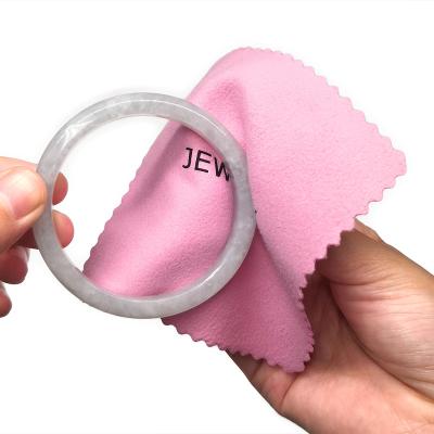 China Viable Fashion Printing Microfiber Custom Jewelry Polishing Cloth for sale