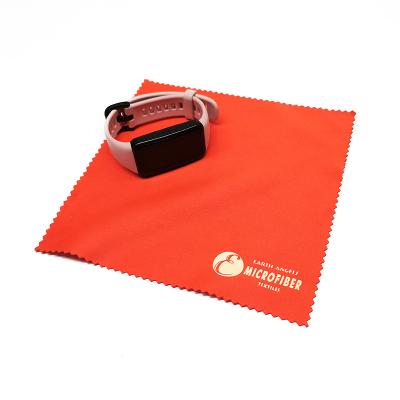 China Jewelry On-Time Microfiber Chamois Jewellry Diamond Cleaning Polishing Cloth for sale