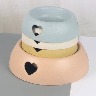 China Dropshipping Sustainable Pet Bowl Slow Eat Feeders Dog Cat Bowls Anti-Gulping Durable pp Plastic Drinking Bowls Small for sale