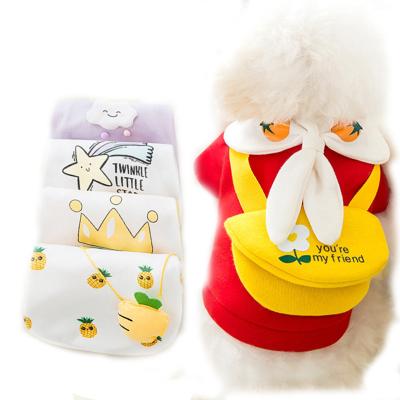 China New Coming Viable Pet Clothes Cute Dog Cat Cartoon Clothes With Mini Bag For Halloween for sale