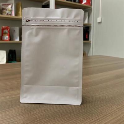 China Hot Selling Custom Moisture Proof Low Price Flat Bottom Packaging Coffee Bean Packaging Bags With Valve for sale