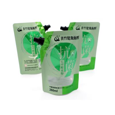 China Moisture Proof Suitable For Multiple Scenarios Liquid Making Spout Pouch Bag for sale