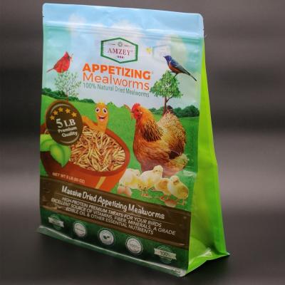 China Custom Printed Safety Pet Food Bag Zipper Lock Pet Food Bag Pouches Eco Stand Up Pouches for sale