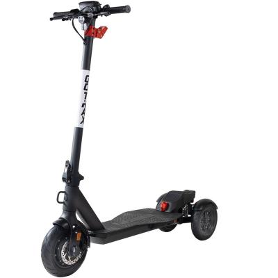 China GoTrax Unisex All Terrain 500w 800w 3 Wheel Electric Scooter Adult Folding Electric Bike for sale