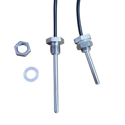 China Temperature Sensor Stainless Steel SUS304 NTC/PT100/PT1000 Temperature Sensors for sale