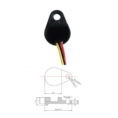 China Hall Sensor Surface Mount Magnetic Hall PNP Proximity Sensor with 3 wires FHS-U2618C as part of flow sensors for sale