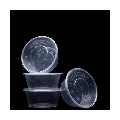 China Other 750ML PP Plastic Transparent Takeaway Packaging Disposable Food Containers Lunch Box for sale