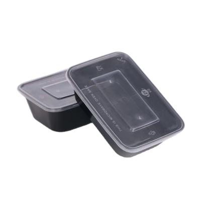 China 1000ML Microwave Sustainable Multifunction Disposable Plastic Food Container Take Away Packaging Box for sale