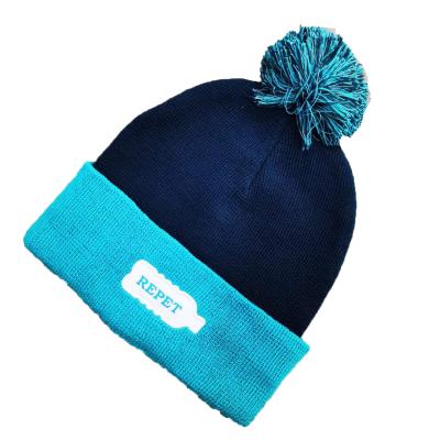 China 2022 Best Selling Character 100% Polyester Blue / White Cheap Beanie Hat Males Daily Life for sale